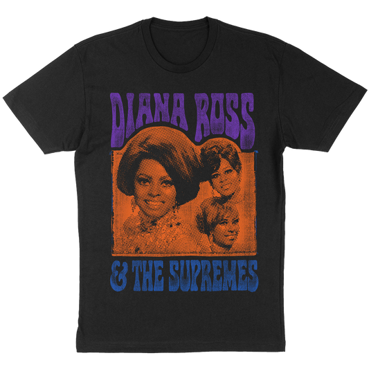 Diana Ross And The Supremes "Halftone Heads" T-Shirt