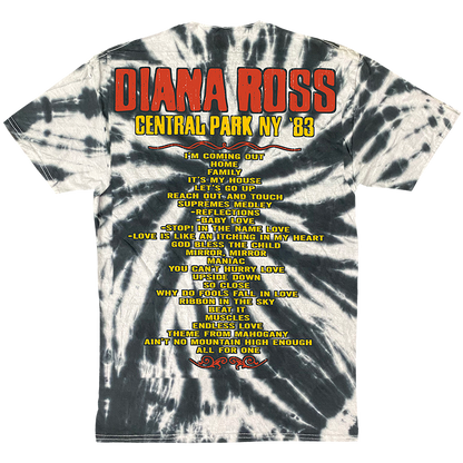 Diana Ross "Central Park 83" T-Shirt in Tie Dye