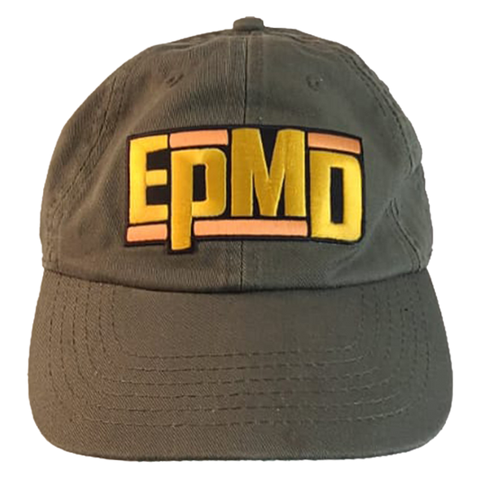 EPMD "Classic Logo" Dad Hat in Olive