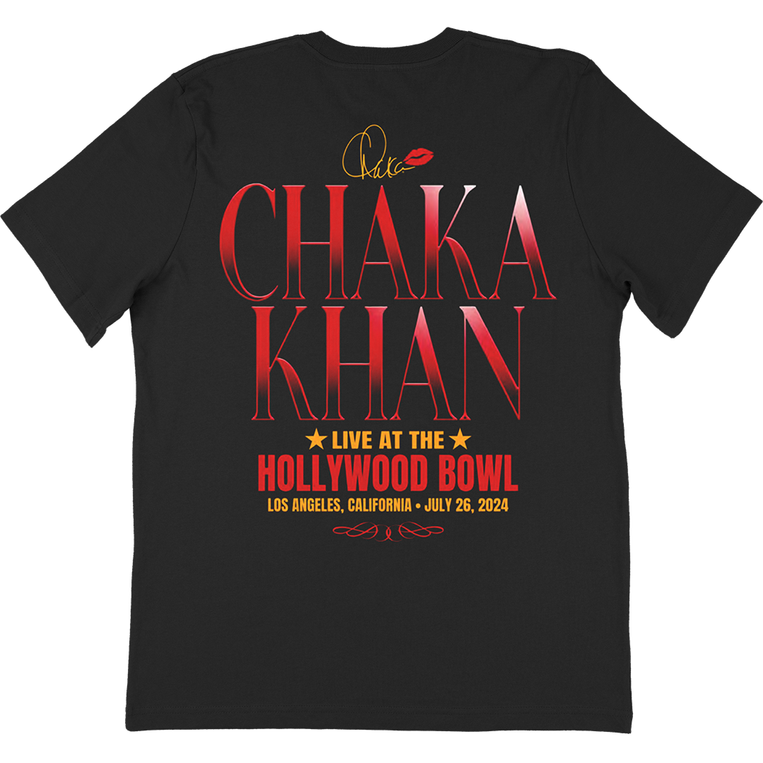 Chaka Khan "Live At The Hollywood Bowl" Event T-Shirt