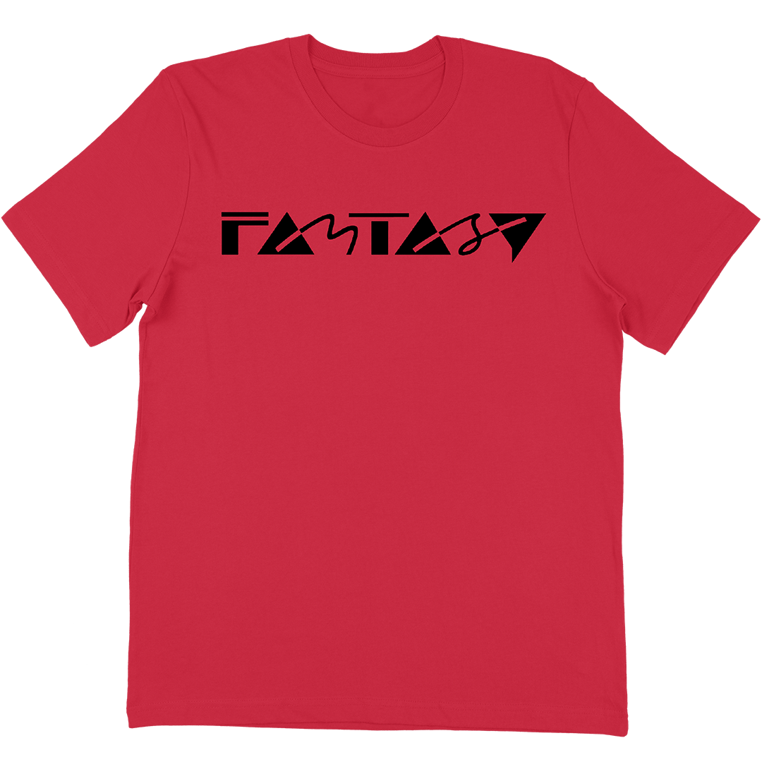 Fantasy Records "1 Color Logo" T-Shirt In Red