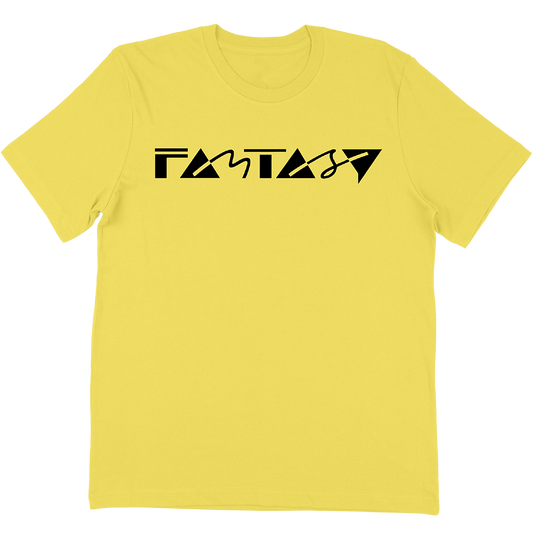 Fantasy Records "1 Color Logo" T-Shirt In Yellow