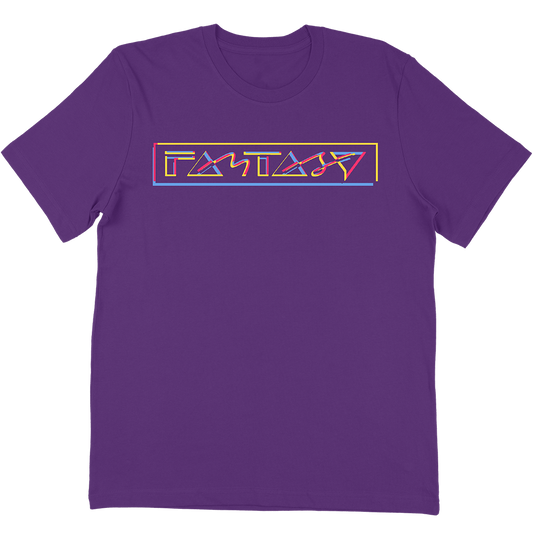 Fantasy Records "3 Color Square" T-Shirt In Purple