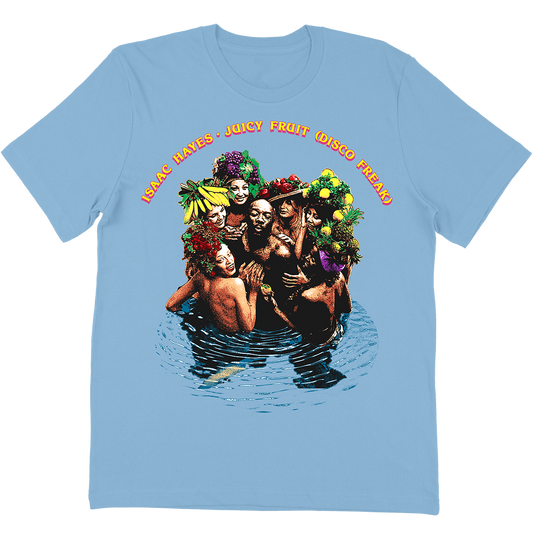 Isaac Hayes "Juicy Fruit" T-Shirt In Light Blue