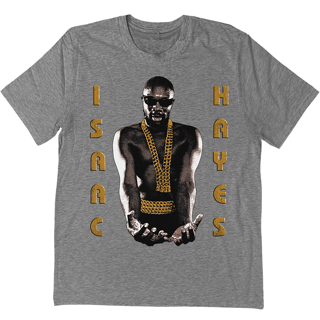 Isaac Hayes "Movement" T-Shirt In Heather Grey