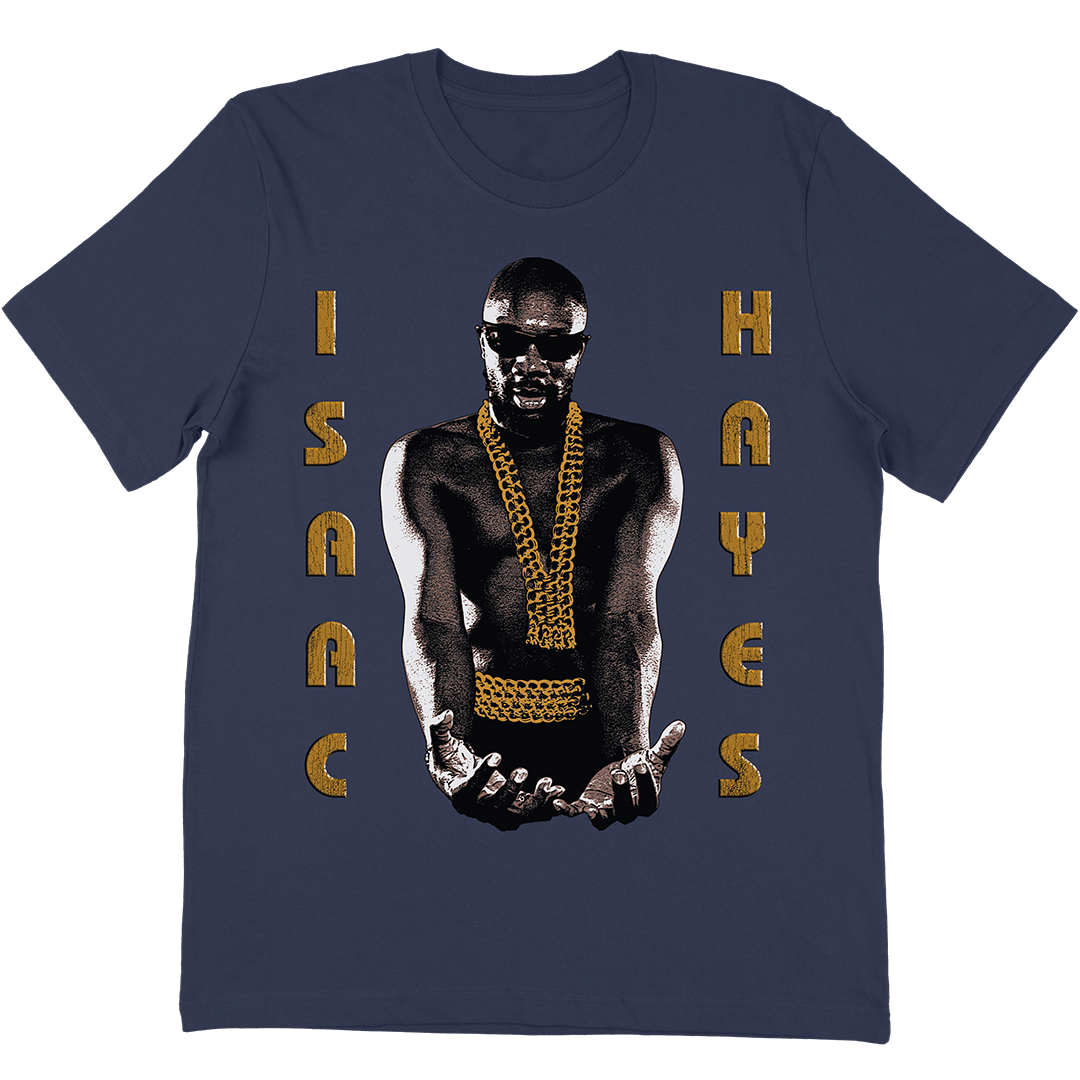 Isaac Hayes "Movement" T-Shirt In Navy