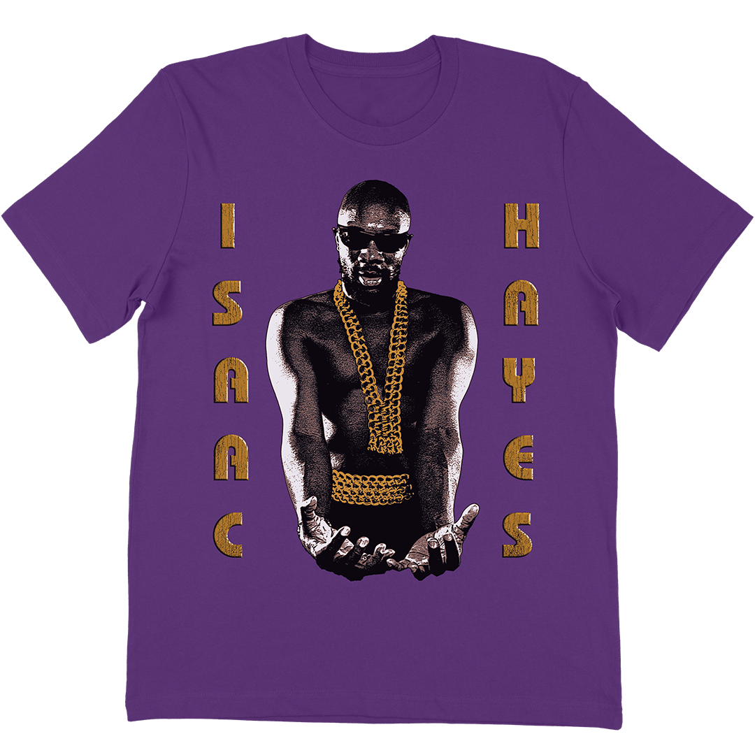 Isaac Hayes "Movement" T-Shirt In Purple