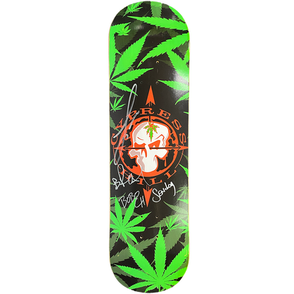 Cypress Hill "Skull N Compass" AUTOGRAPHED Limited Edition Skate Deck