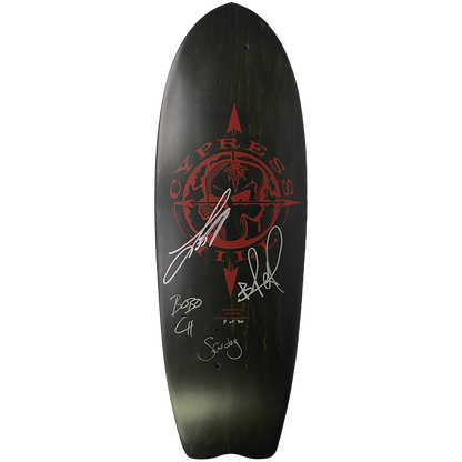 Cypress Hill "Skull N Compass" AUTOGRAPHED Custom Skate Deck