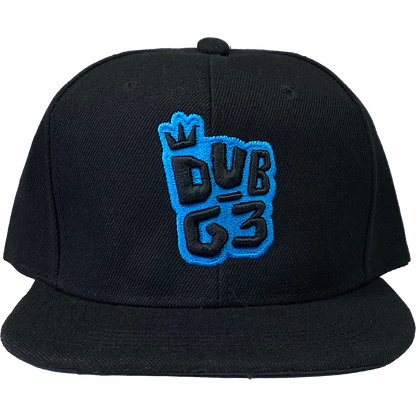 DubG3 "Logo Blue" Snapback Hat