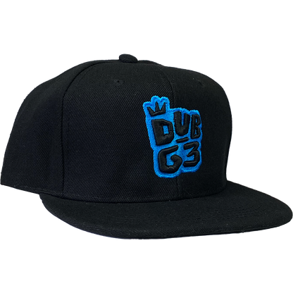 DubG3 "Logo Blue" Snapback Hat