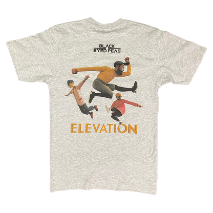 Black Eyed Peas "Elevation" T-Shirt in Heather Grey