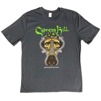 Cypress Hill "Fear And Loathing" T-Shirt in Charcoal Grey