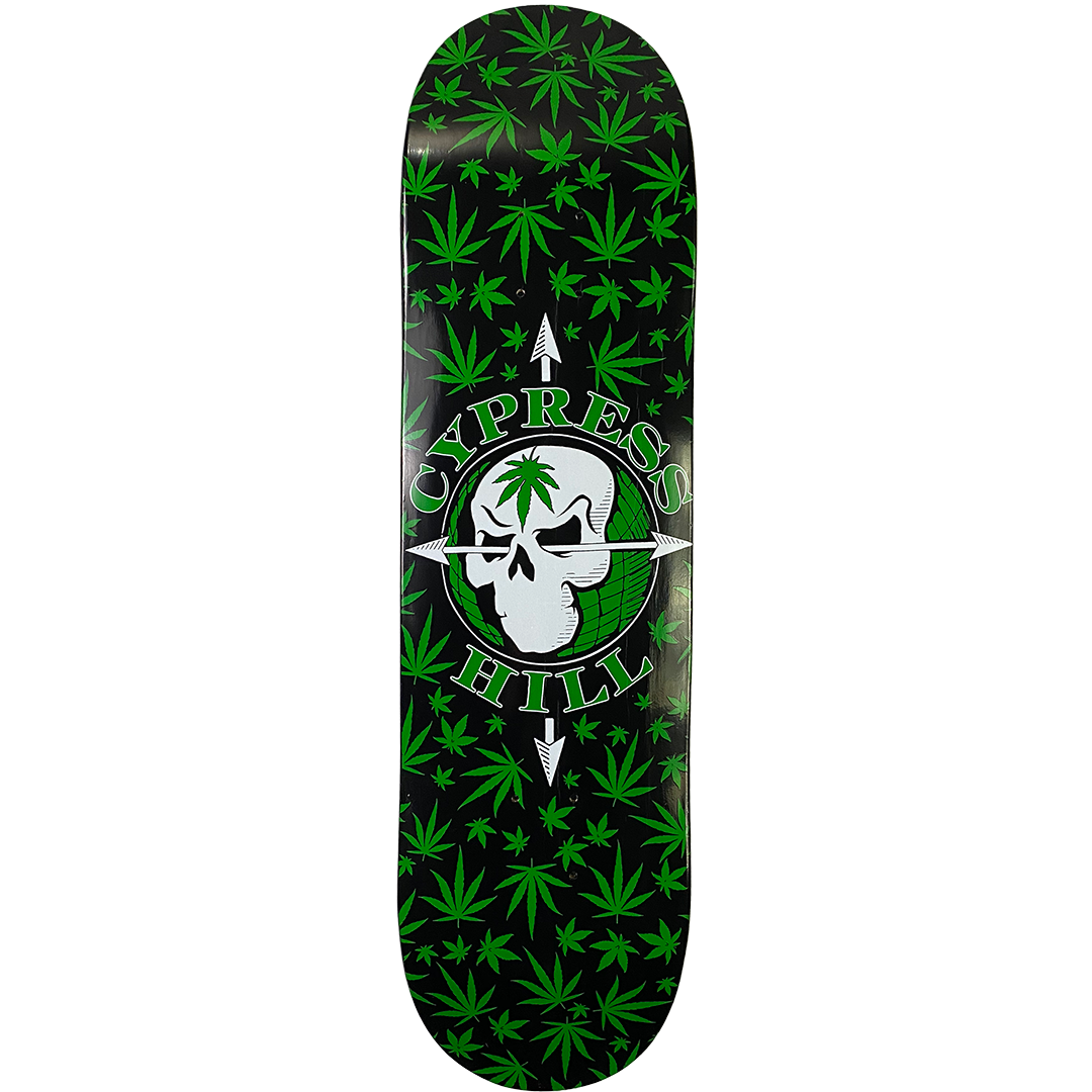 Cypress Hill "Skull N Globe" Limited Edition Skate Deck