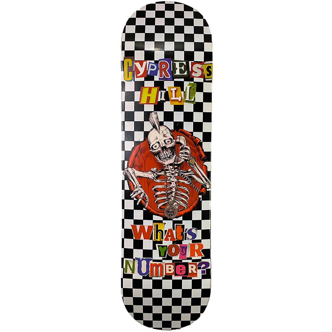 Cypress Hill "Your Number" Limited Edition Skate Deck