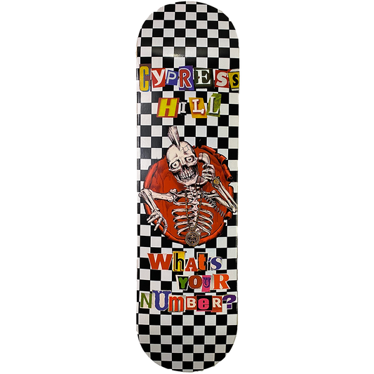 Cypress Hill "Your Number" Limited Edition Skate Deck