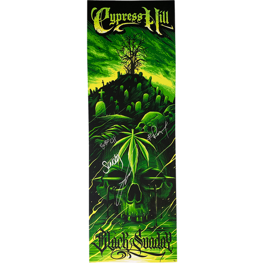 Cypress Hill "Black Sunday" AUTOGRAPHED Limited Edition Maxxer Poster