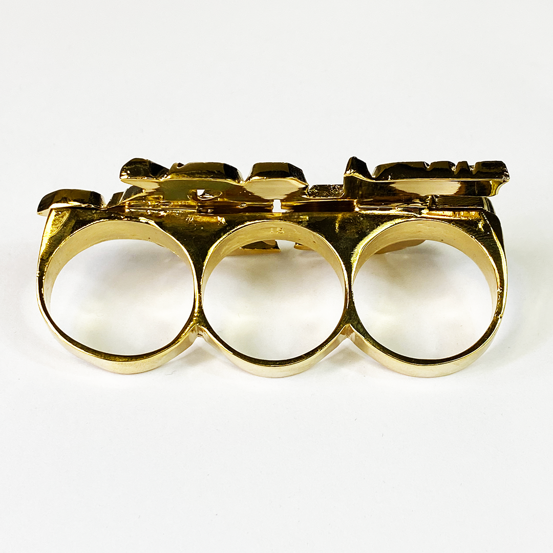 Black Eyed Peas Custom Knuckle Ring