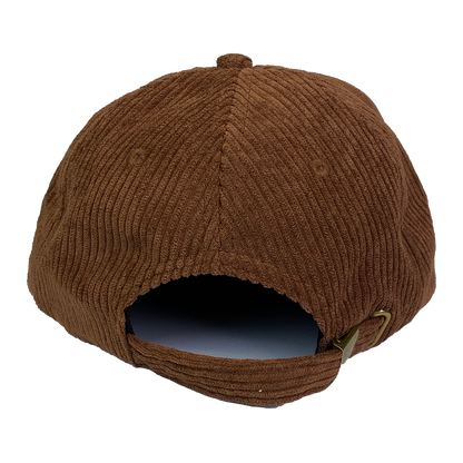 Black Eyed Peas "Elevation" Dad Hat in Brown Corduroy