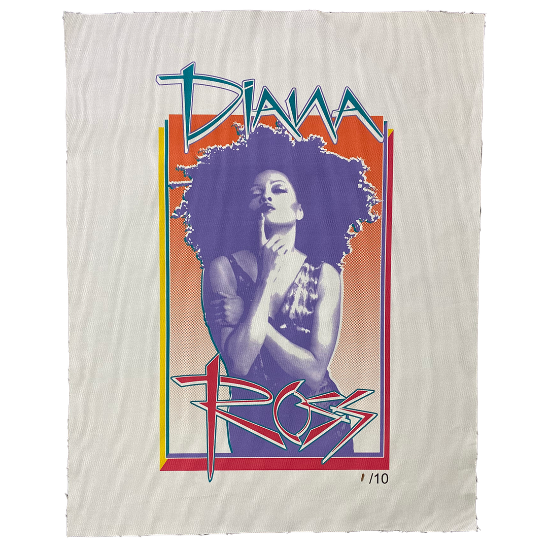 Diana Ross "Cover Page" Limited Edition Canvas Print