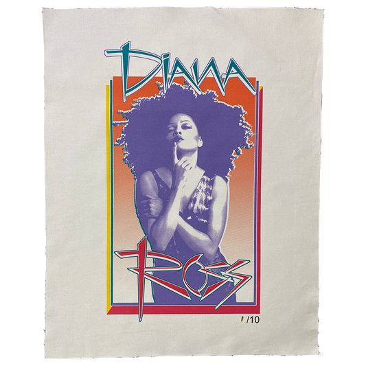 Diana Ross "Cover Page" Limited Edition Canvas Print