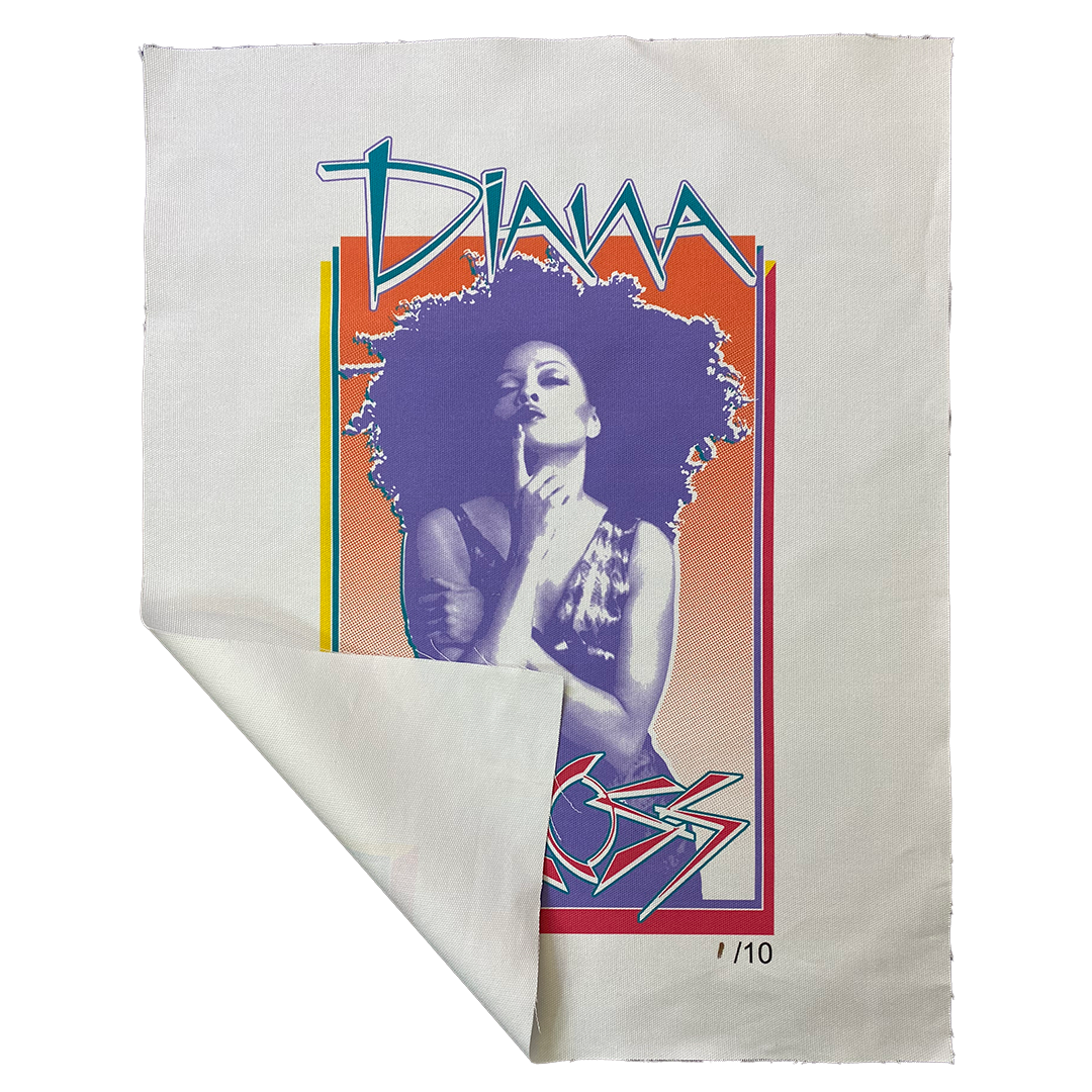 Diana Ross "Cover Page" Limited Edition Canvas Print