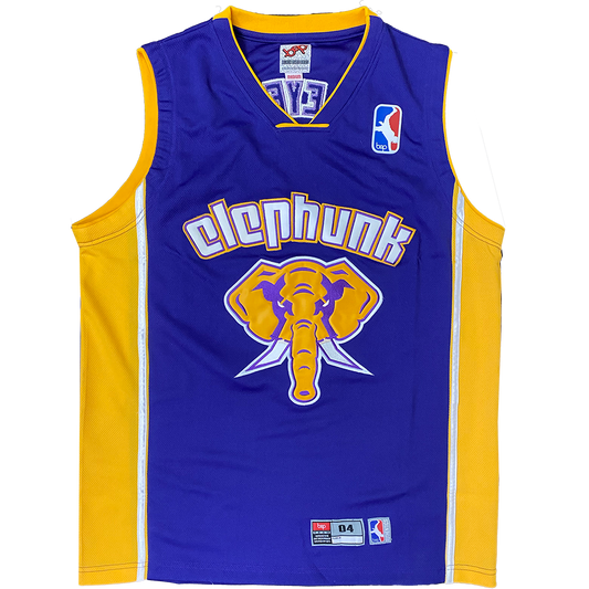 Black Eyed Peas "Elephunk" Custom Sports Jersey in Purple and Gold