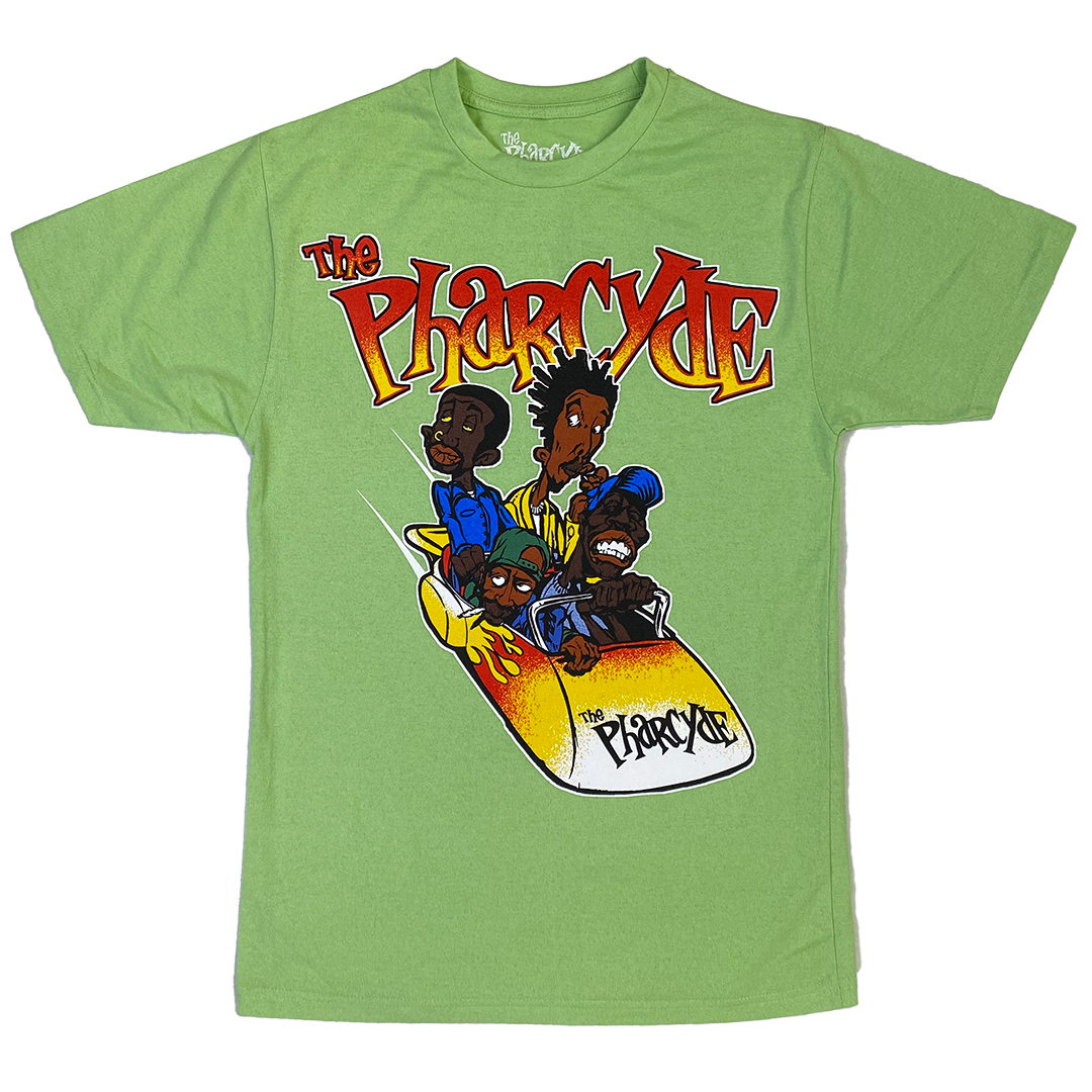 The Pharcyde "Bizarre Ride Car" T-Shirt in Green