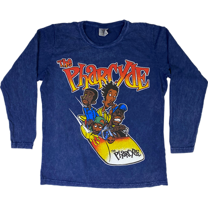 The Pharcyde "Bizarre Ride Car" Women's Long Sleeve T-Shirt in Tie Dye