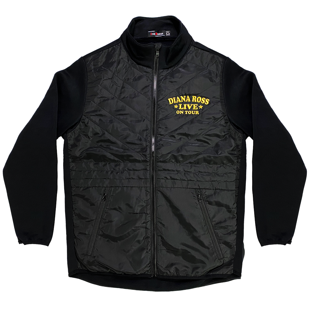 "Live On Tour" Fleece Puffer Jacket