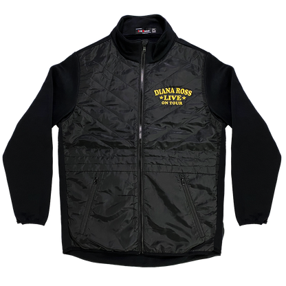 "Live On Tour" Fleece Puffer Jacket