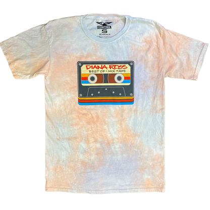 "Best Of Mix Tape" T-Shirt in Cloud Dye