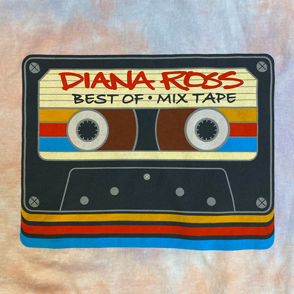 "Best Of Mix Tape" T-Shirt in Cloud Dye