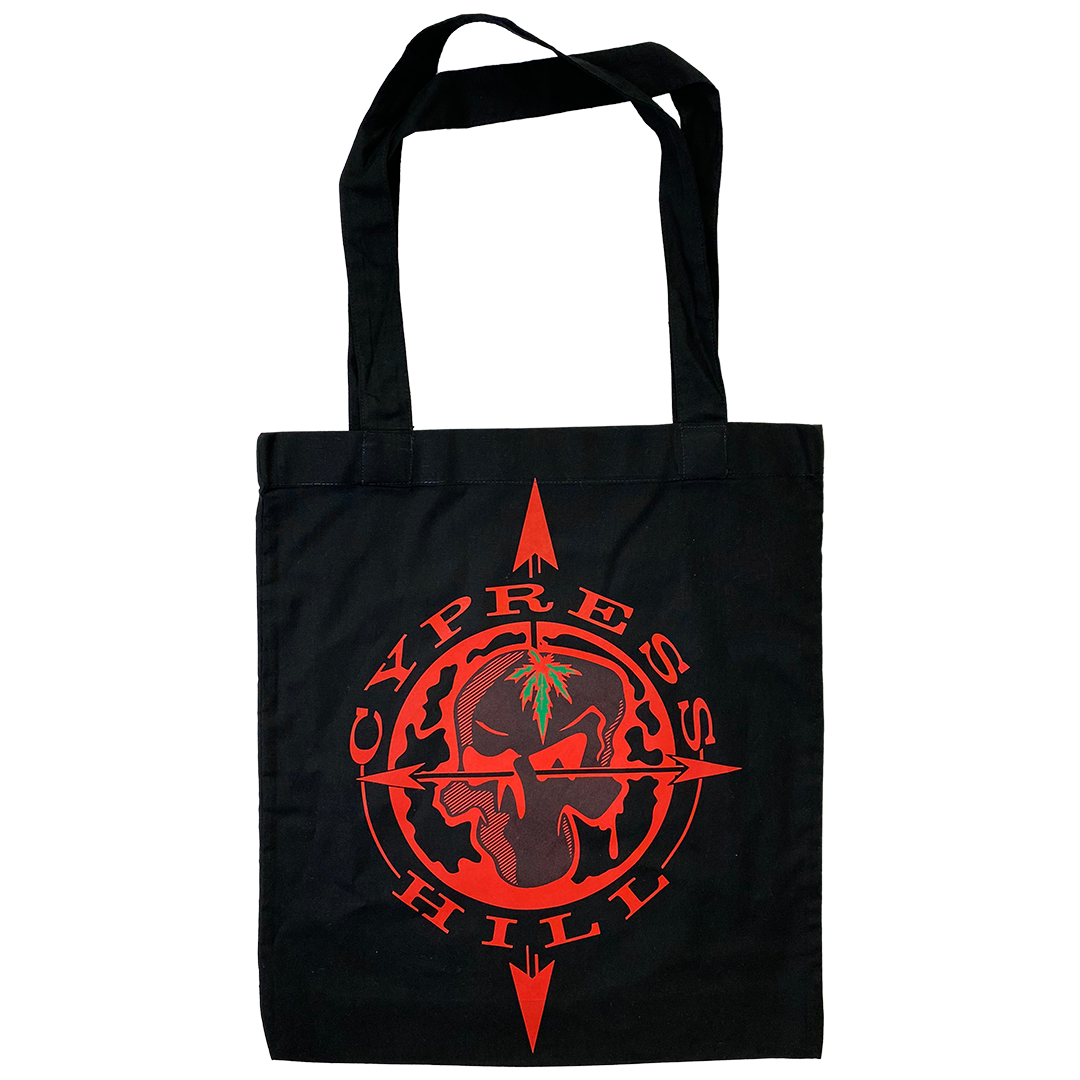 Cypress Hill "OG Skull & Compass" Tote in Black