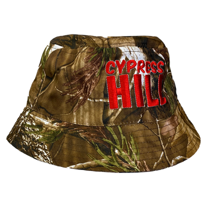 "Classic Stack" Bucket Hat in Tan Camo