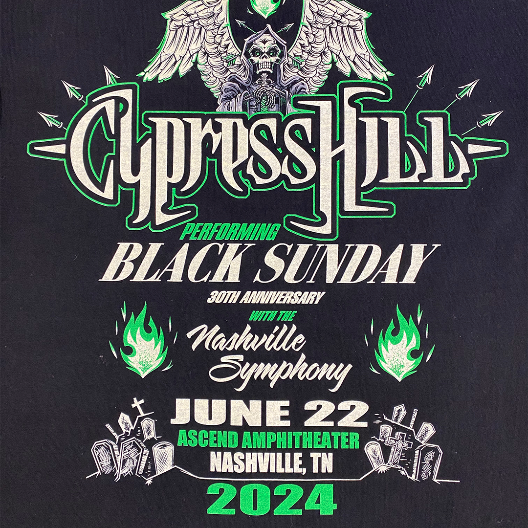 “Black Sunday With The Nashville Symphony” GLOW-IN-THE-DARK T-Shirt