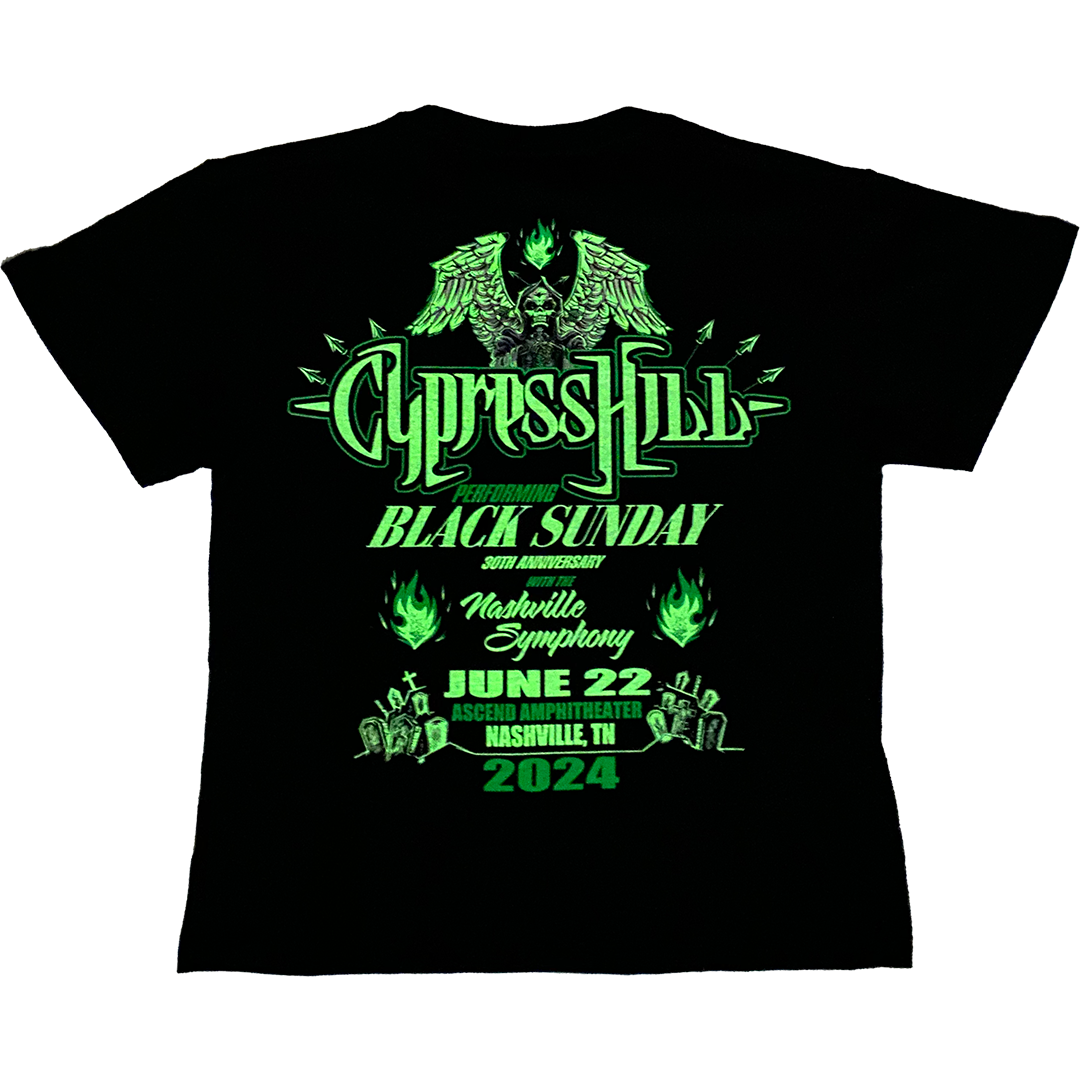 “Black Sunday With The Nashville Symphony” GLOW-IN-THE-DARK T-Shirt