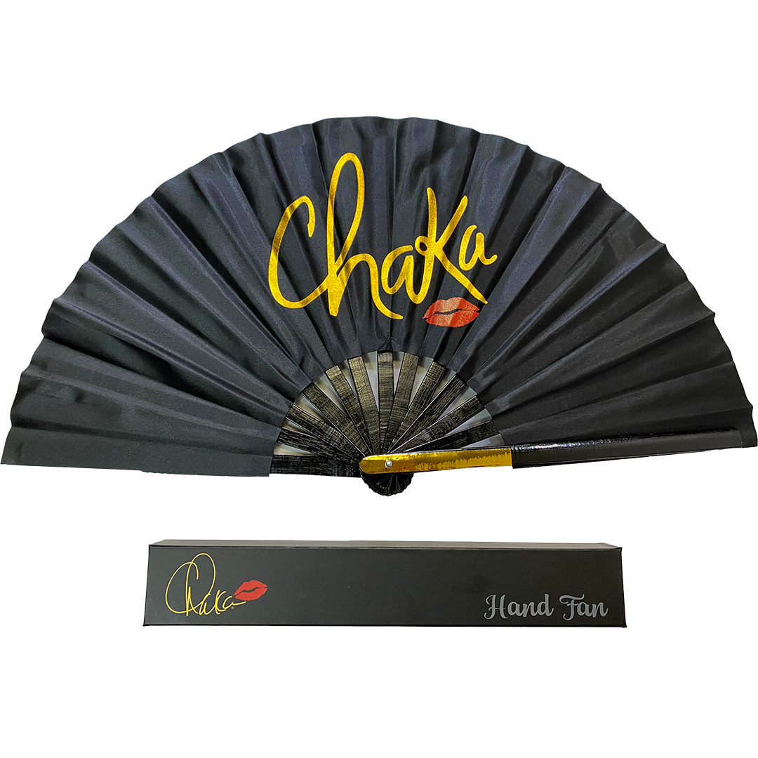 Chaka Khan "Lips Logo" LIMITED EDITION Hand Fan