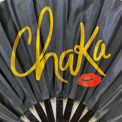 Chaka Khan "Lips Logo" LIMITED EDITION Hand Fan