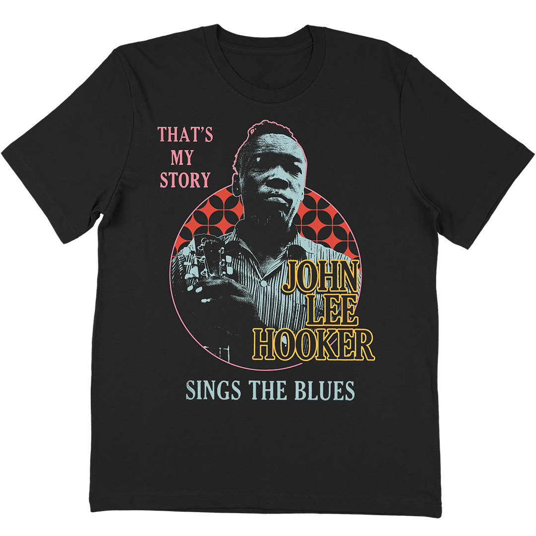 John Lee Hooker "Plays The Blues" T-Shirt