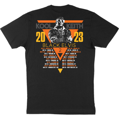 Kool Keith "Black Elvis 2" 2023 Tour T-Shirt