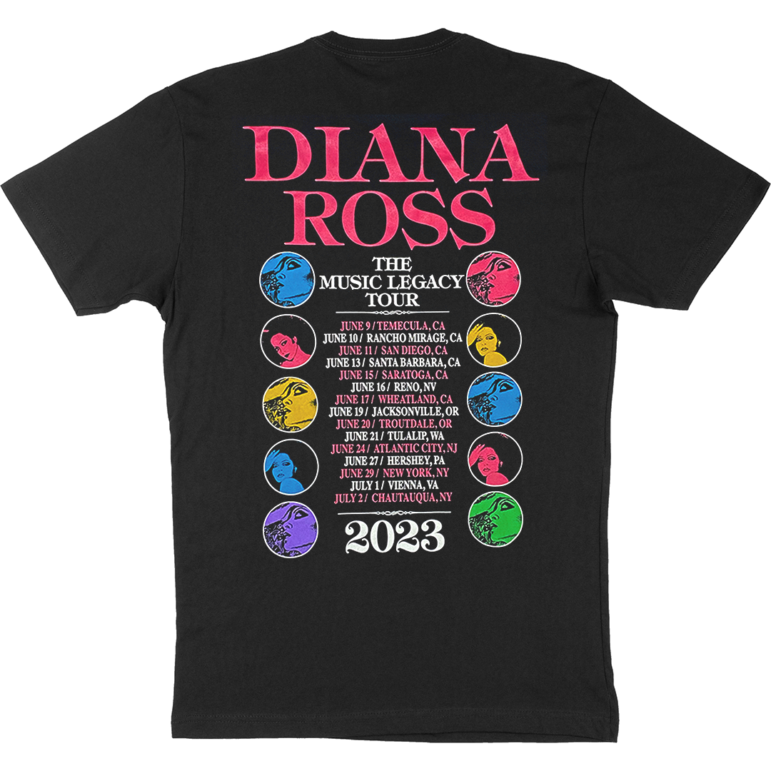 Diana Ross "Legacy Squares" T-Shirt