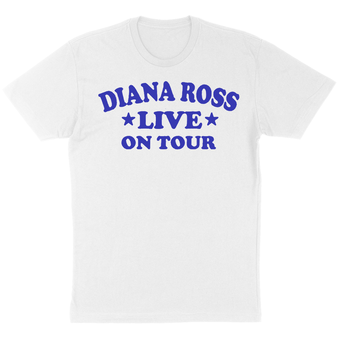 Diana Ross "Live On Tour" T-Shirt in White