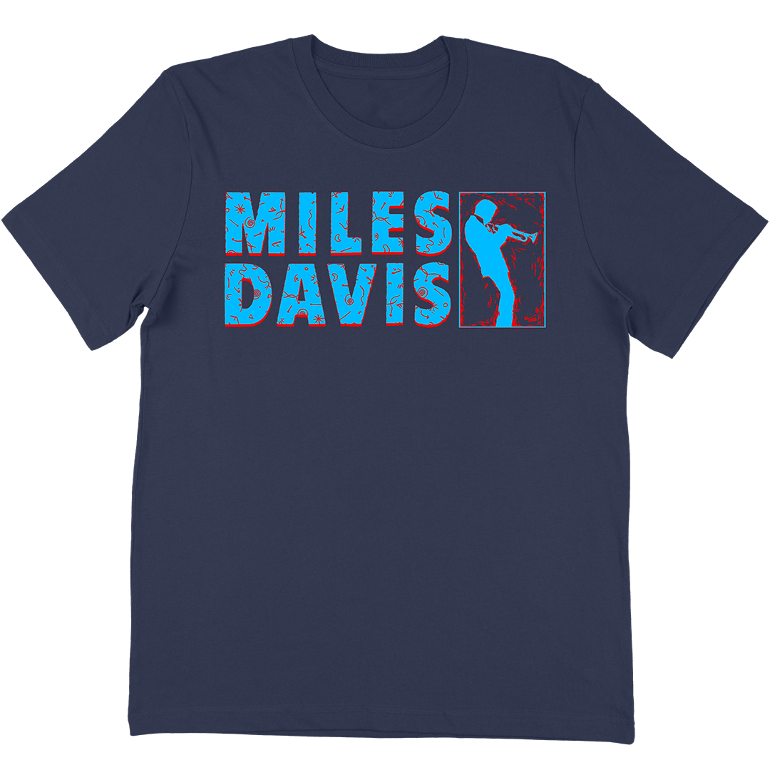 Miles Davis "All Star" T-Shirt In Navy