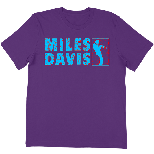 Miles Davis "All Star" T-Shirt In Purple