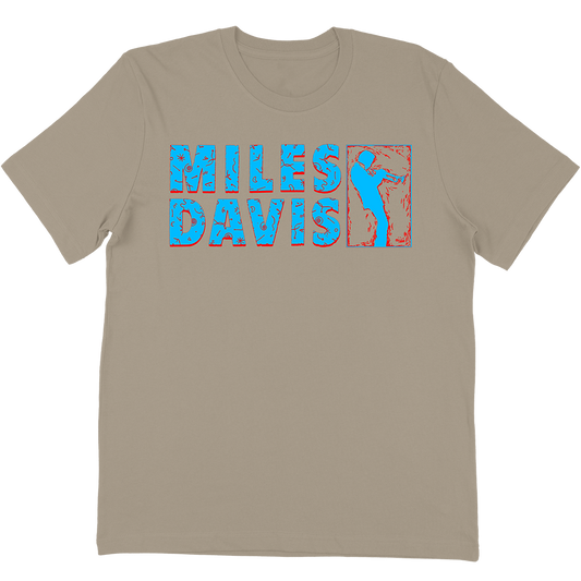 Miles Davis "All Star" T-Shirt In Tan