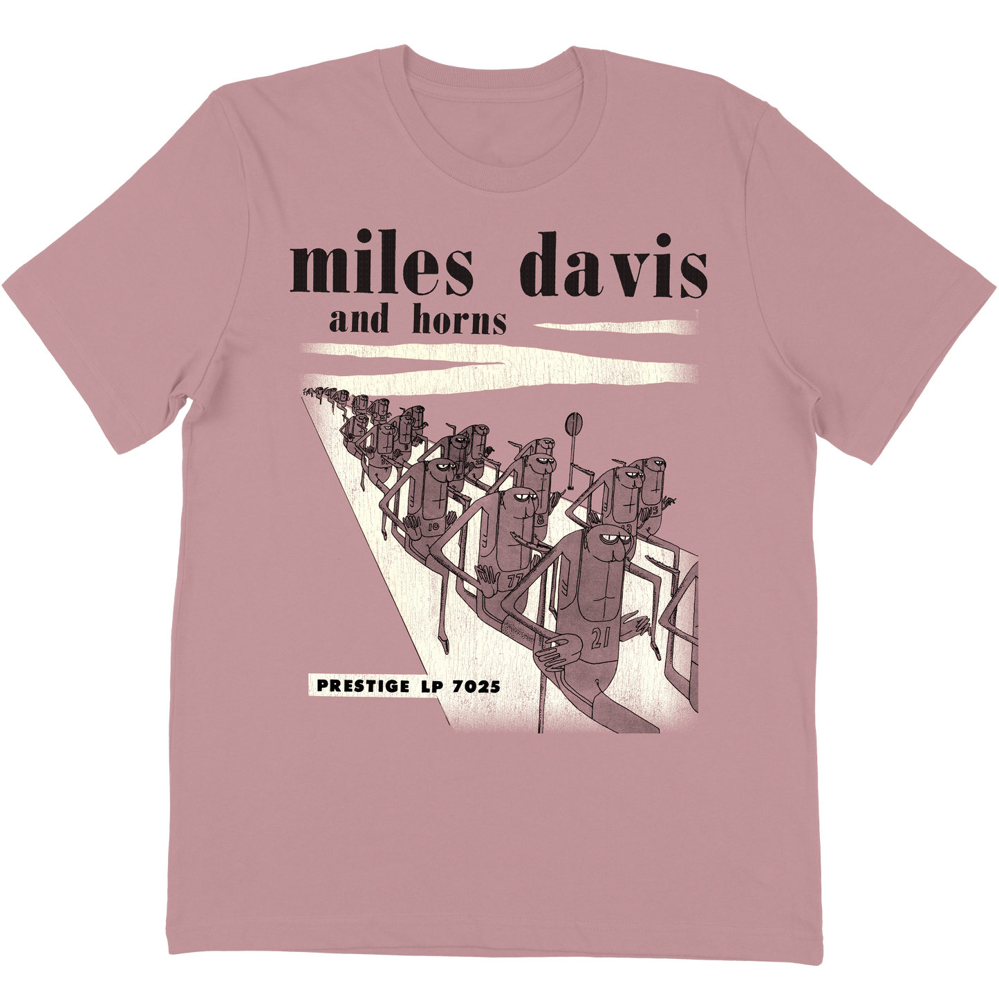 Miles Davis "And Horns" T-Shirt In Pink