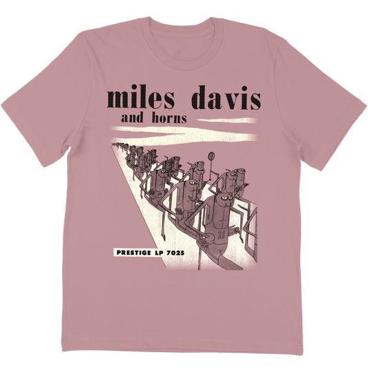 Miles Davis "And Horns" T-Shirt In Pink