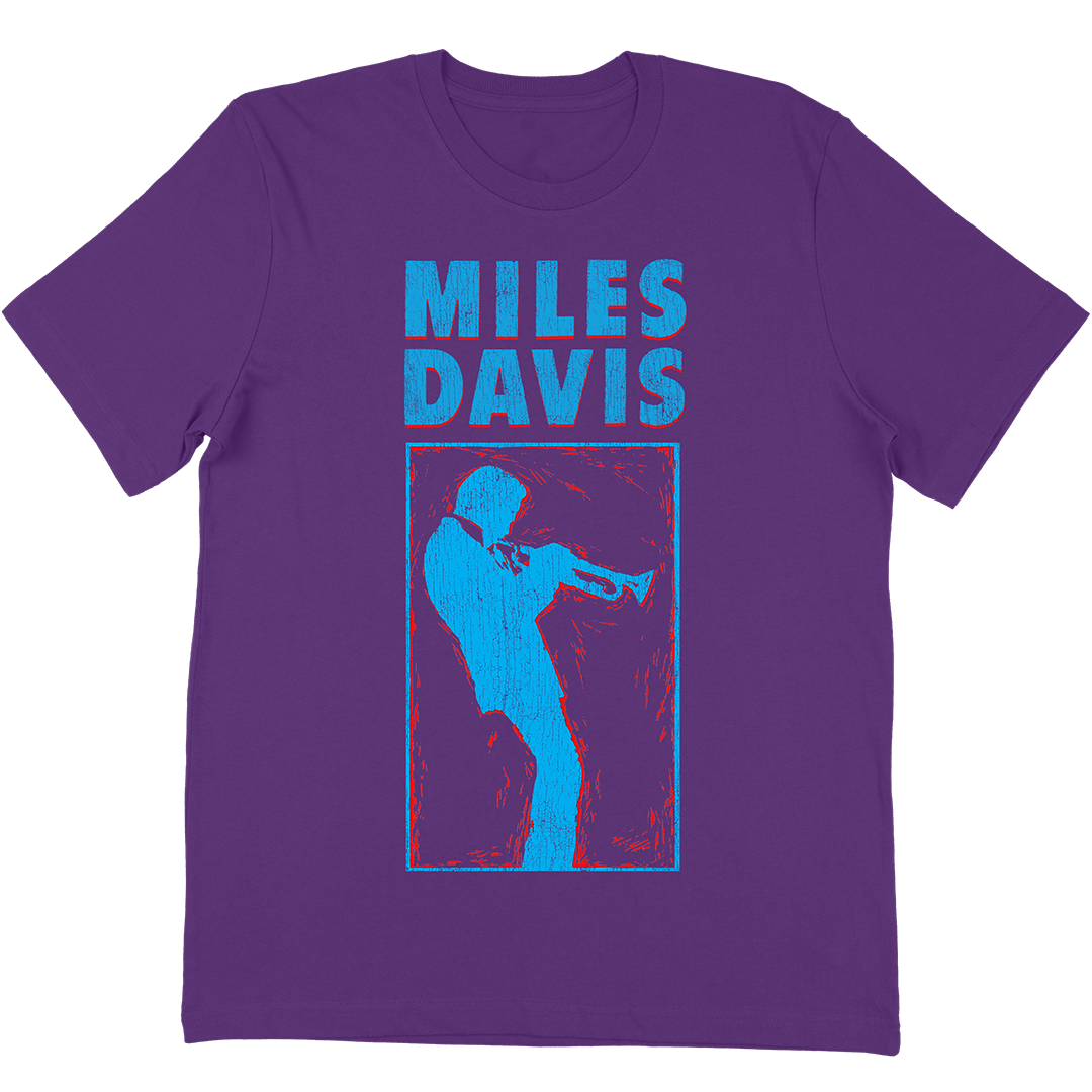 Miles Davis "Chronicle" T-Shirt In Purple