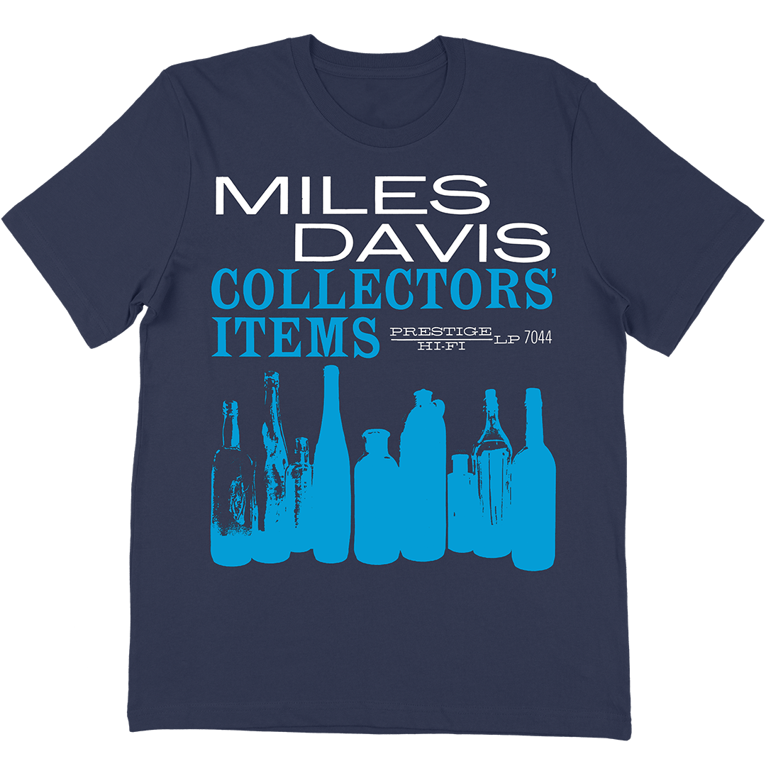 Miles Davis "Collectors Items" T-Shirt In Navy